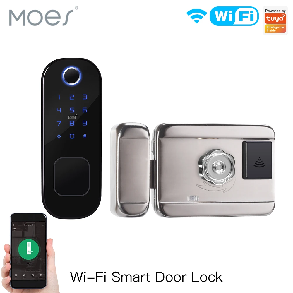 Smart Home Blog - MOES WiFi Tuya inteligentny zamek do
