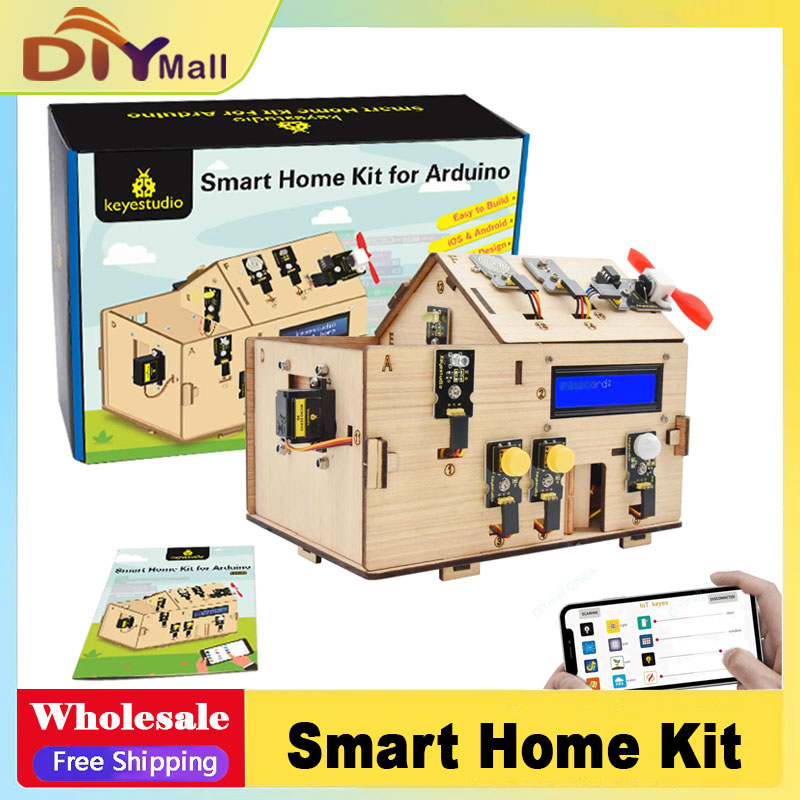 Smart Home Arduino Project - Zestaw Keyestudio Smart IoT Home Kit
