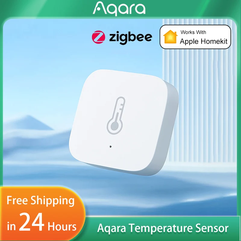 Smart Home Apple - Czujnik temperatury Aqara Zigbee Inteligentny czujnik