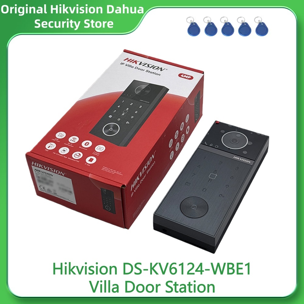 Smart Home Hikvision - Hikvision DS-KV6124-WBE1 Stacja wejściowa do willi