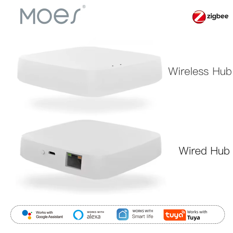 Smart Home Zigbee 3.0 - Moes Tuya ZigBee 3.0 Inteligentny Hub