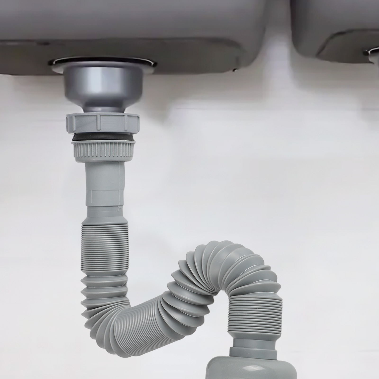 Smart Home Kitchen - Rura odpływowa do zlewu kuchennego, rozszerzalny