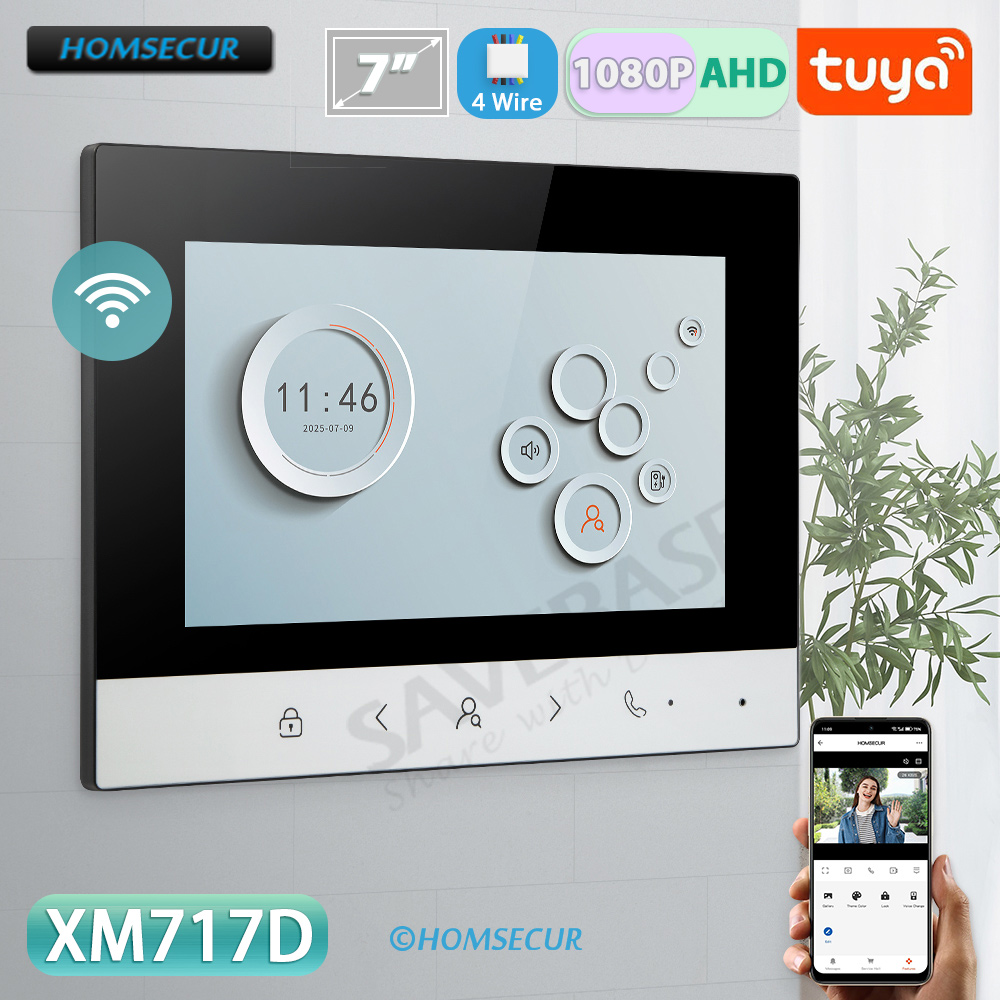 Smart Home Blog - Inteligentny monitor wewnętrzny Tuya Smart WIFI
