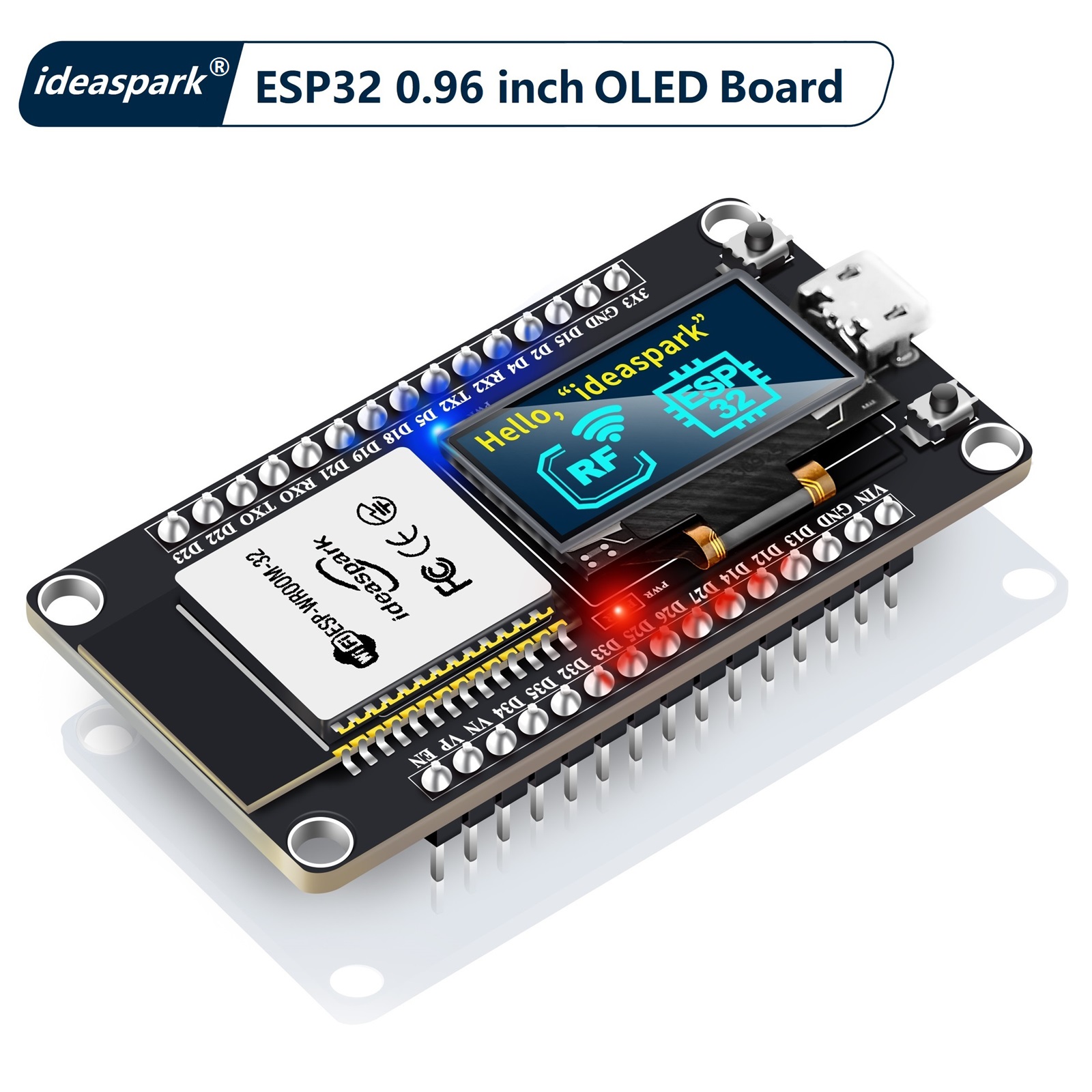 Smart Home Arduino Project - ideaspark ® Płytka rozwojowa ESP32 z