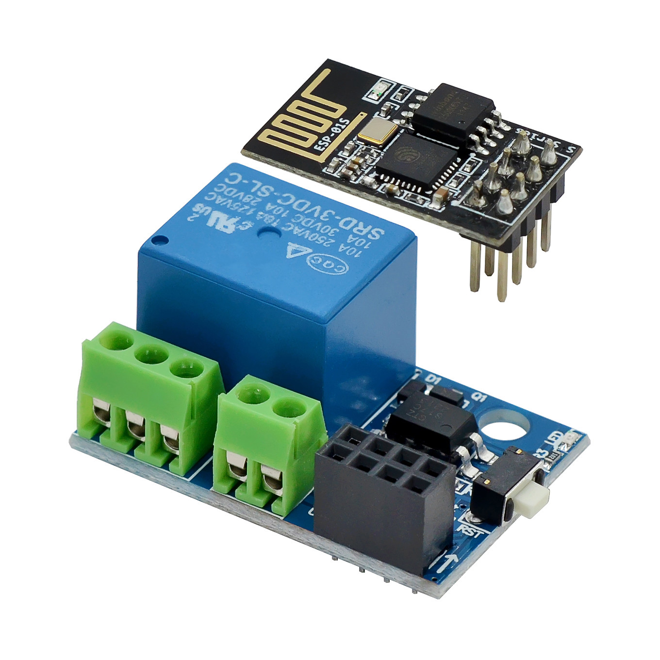 Smart Home Arduino Project - Moduł przekaźnika WiFi ESP-01S 5V 10A