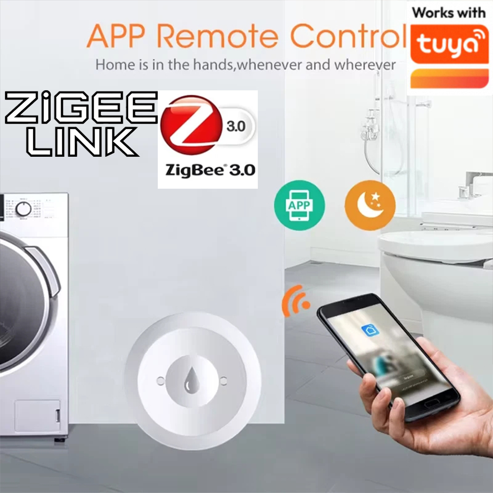 Smart Home Zigbee 3.0 - Czujnik wycieku wody Tuya ZigBee 3.0,