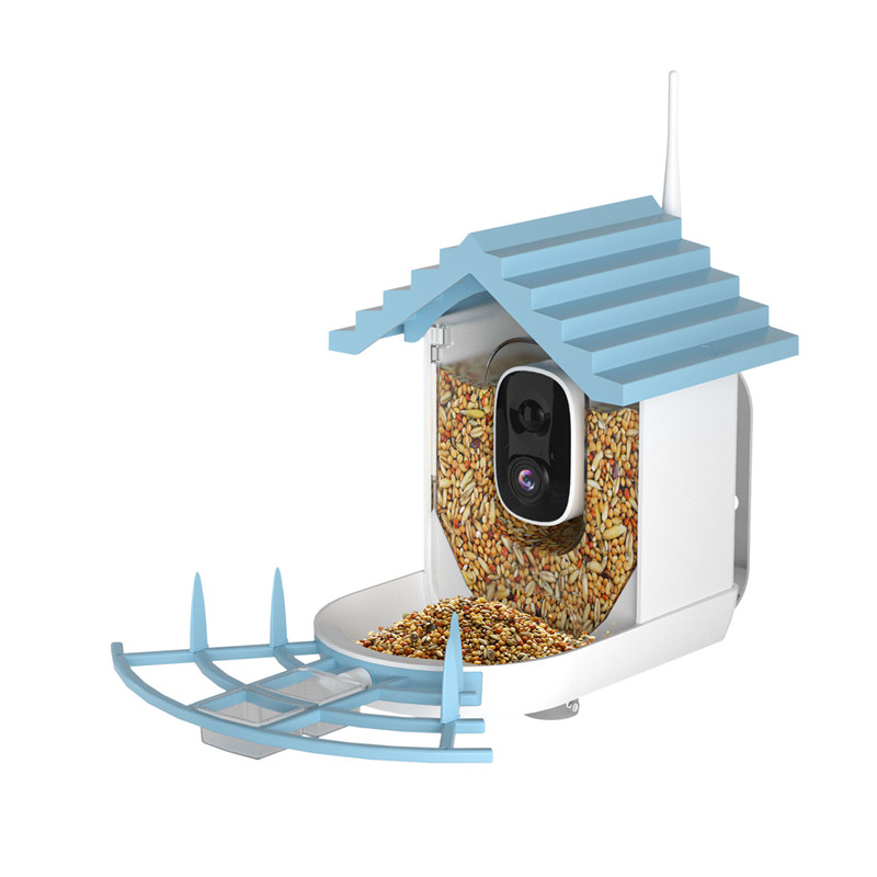 Smart Home Camera - Solarny karmnik dla ptaków do ogrodu