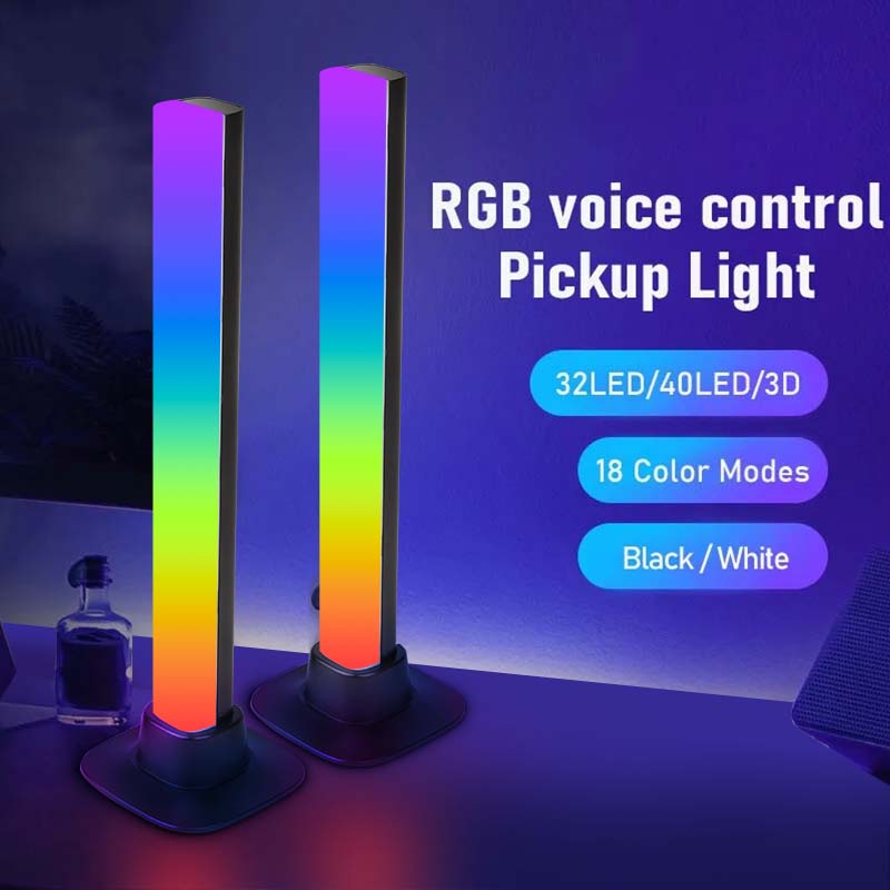 Smart Night Light - Listwy świetlne LED RGB na biurko,