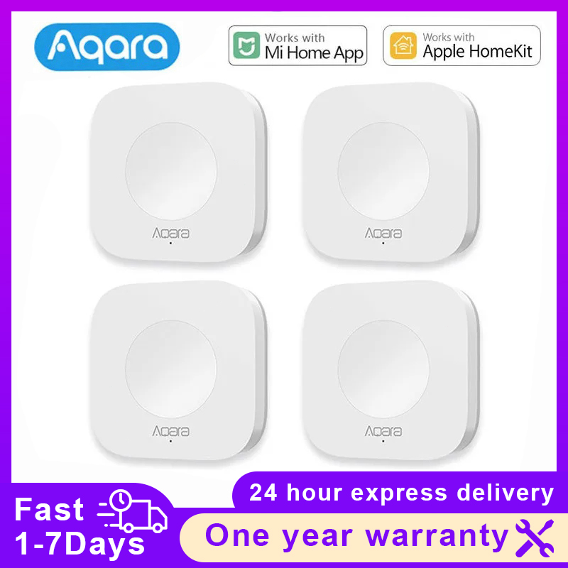 Smart Home Apple - Bezprzewodowy inteligentny przełącznik Aqara Połączenie Zigbee