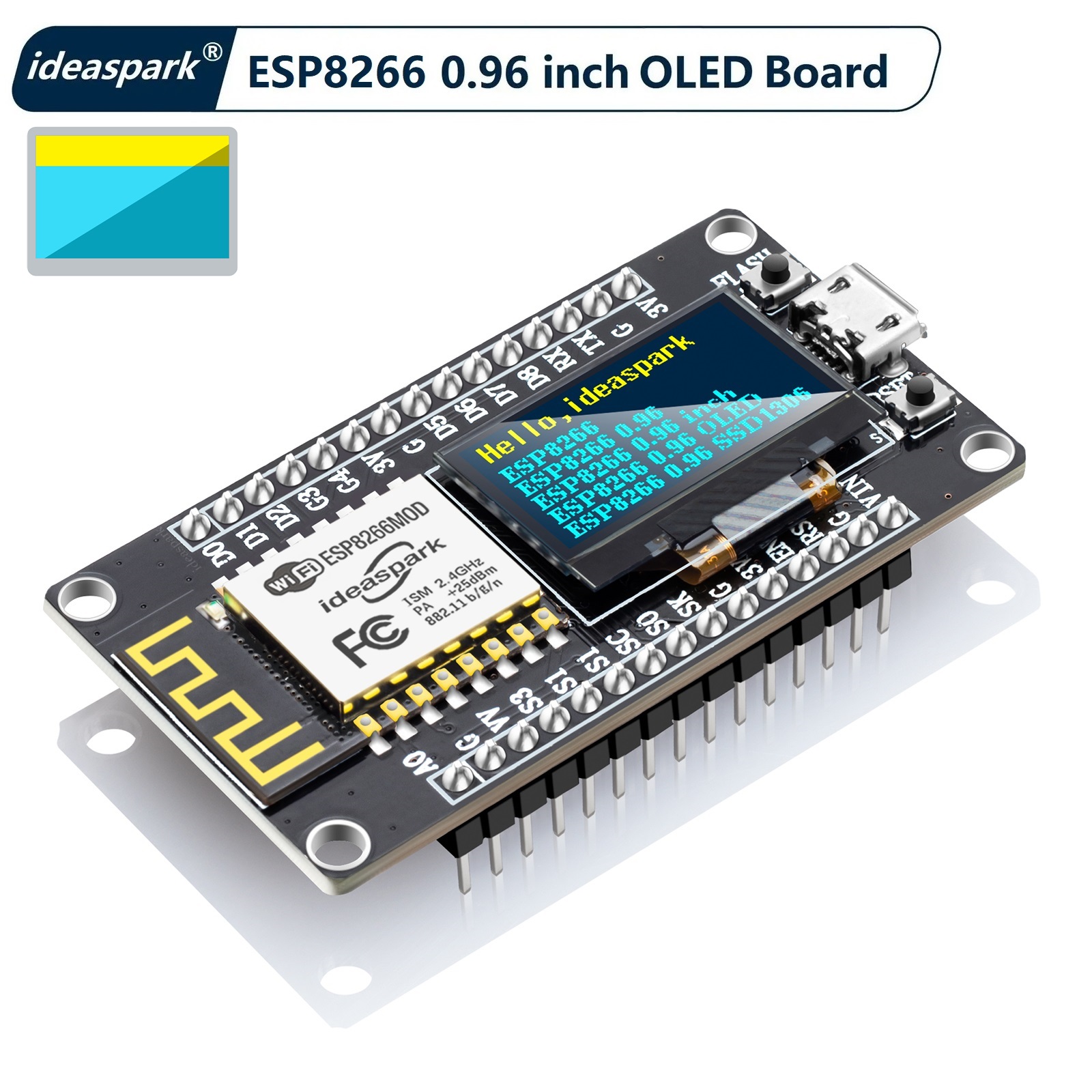 Smart Home Kit For Arduino - Płytka rozwojowa NodeMCU ESP8266 z wyświetlaczem