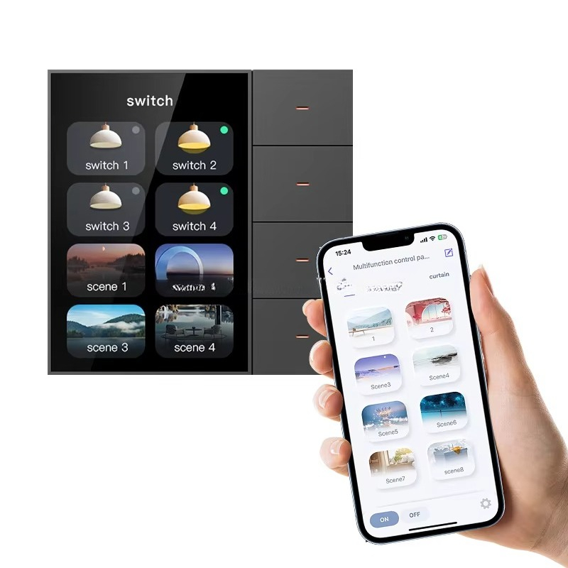 Smart Home Control Panel - Inteligentny przełącznik F3 Pro z 3,5-calowym