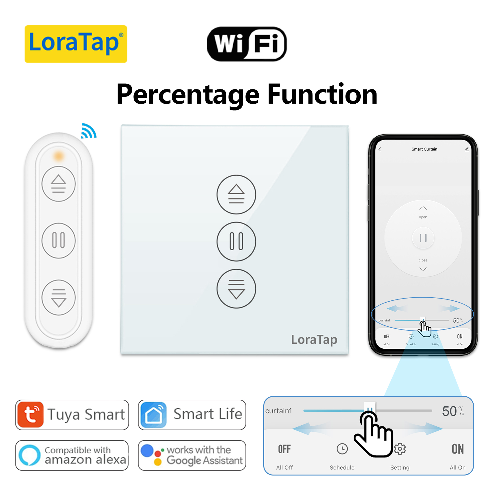 Smart Home Living Room - Tuya Smart Life EU WiFi Przełącznik