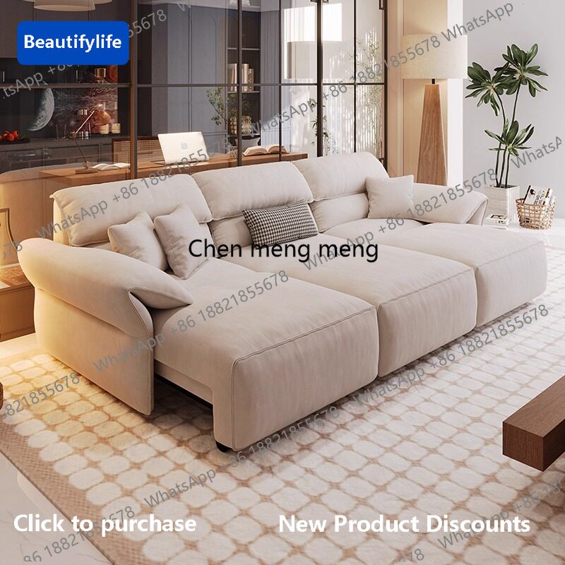 Smart Home Living Room - Modułowe, duże sofy do salonu w