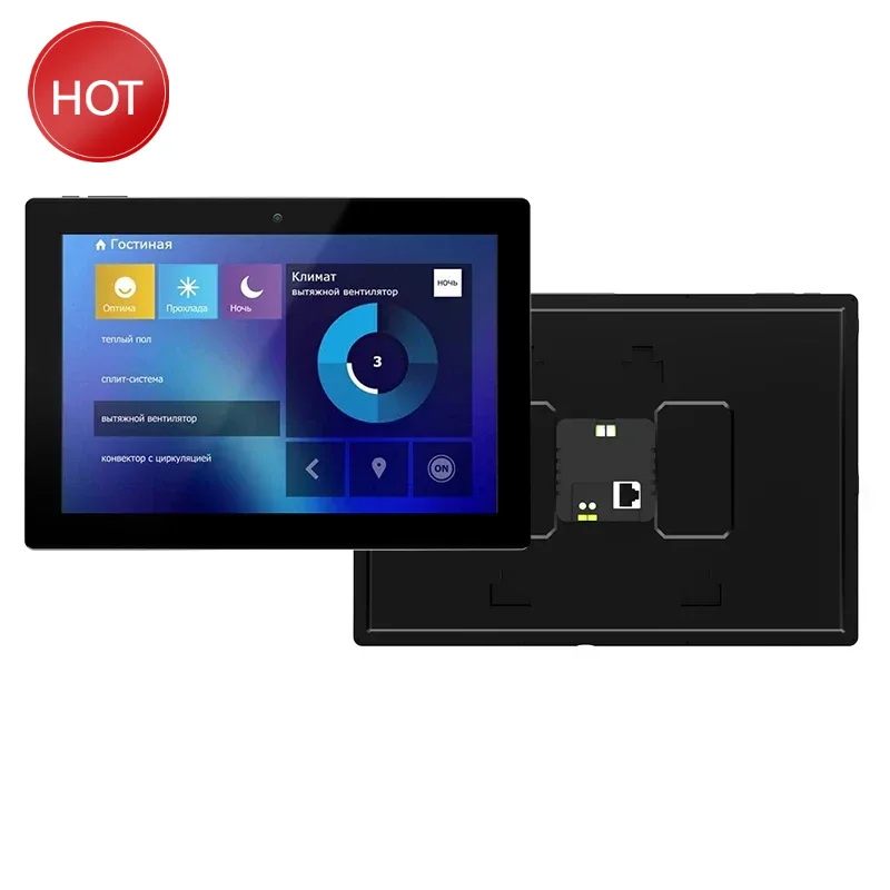 Smart Home Control Panel - 2024 Nowy 10,1-calowy panel ścienny Rockchip