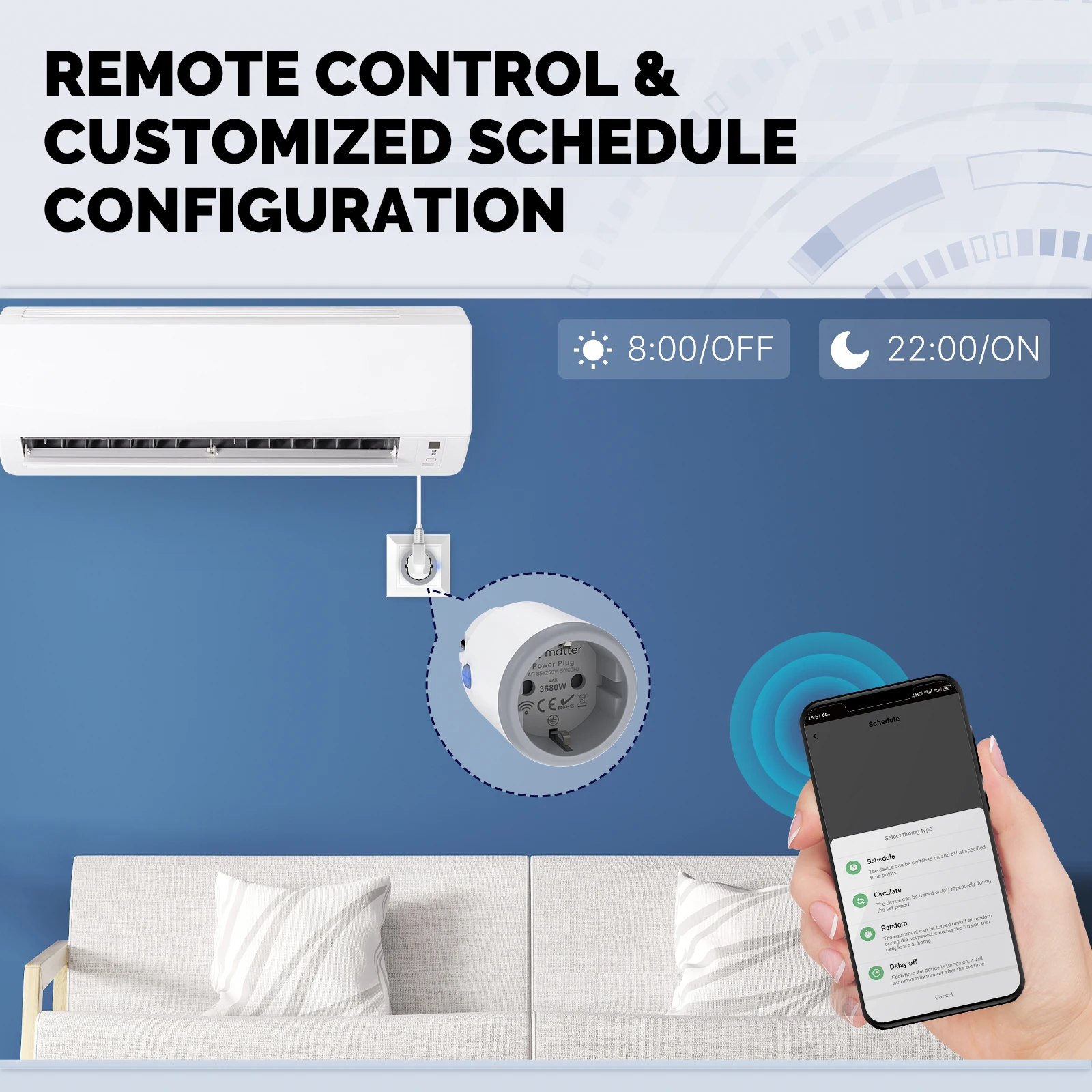 MOES Smart EU/US/UK wtyczka ma – Smart Home Apple recenzja i cena