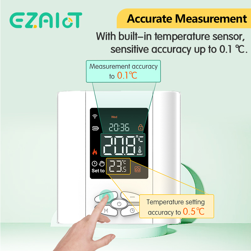 Inteligentny termostat Tuya Wi – Smart Home Living Room recenzja i cena