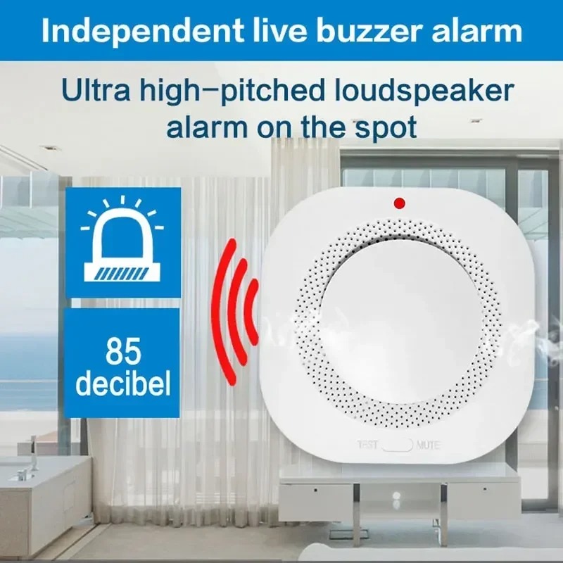 Czujnik dymu i ognia 3w1, niez – Smart Smoke Detector recenzja i cena