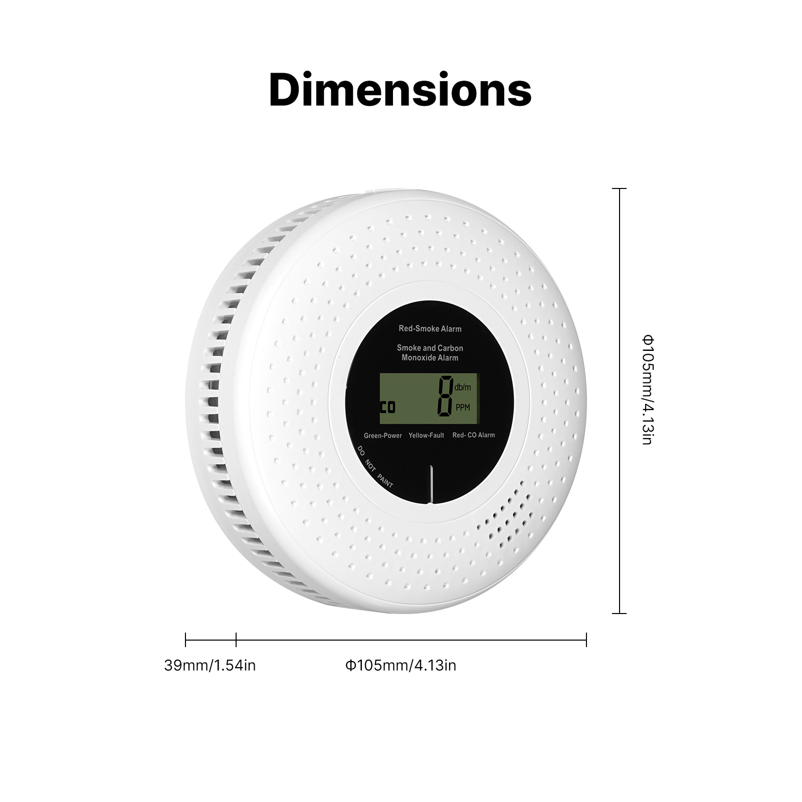 Inteligentny czujnik dymu i tl – Smart Smoke Detector recenzja i cena