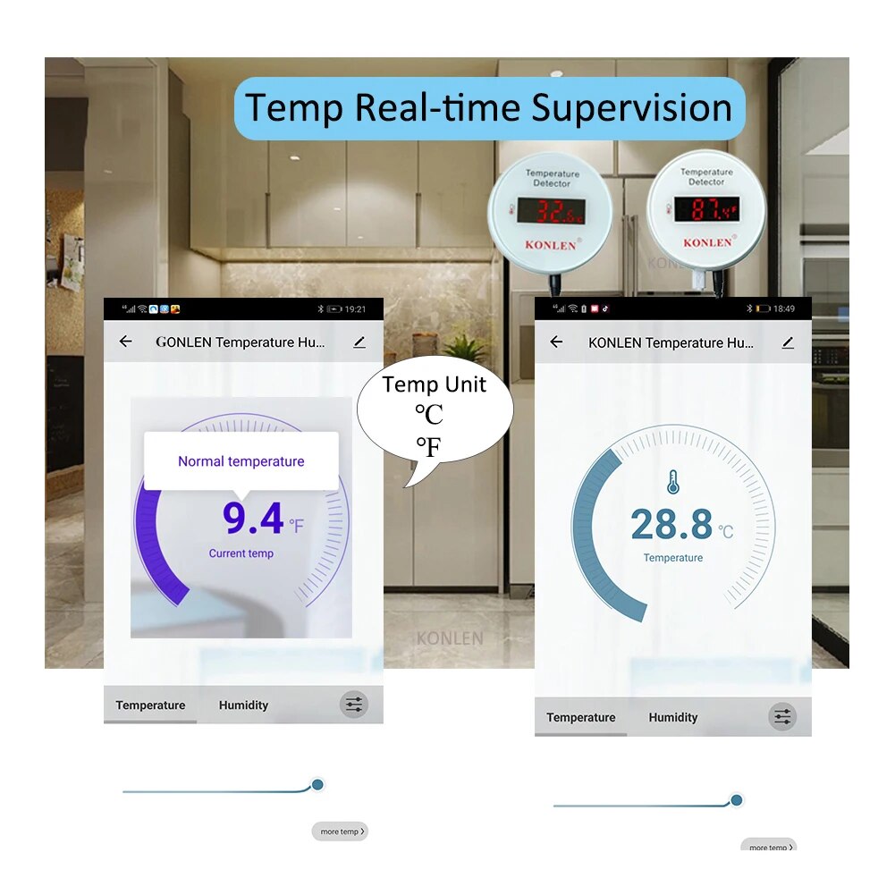 KONLEN Tuya Wifi czujnik tempe – Smart Home Thermostat recenzja i cena