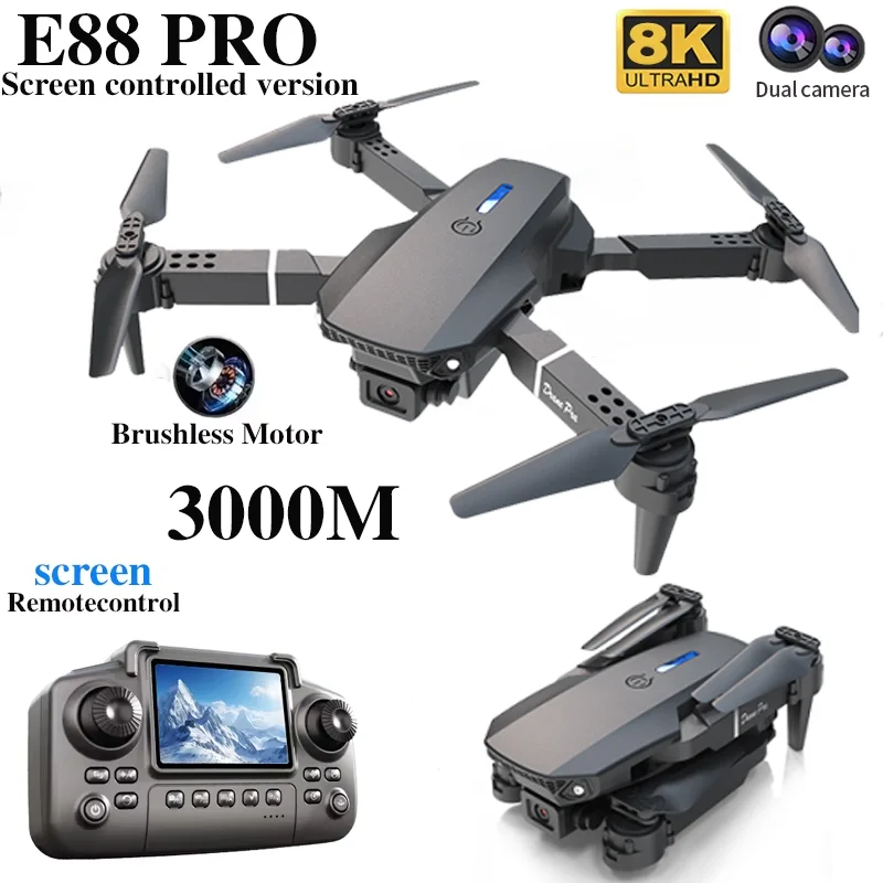 Profesjonalny dron E88 PRO z e – Smart Home Camera recenzja i cena
