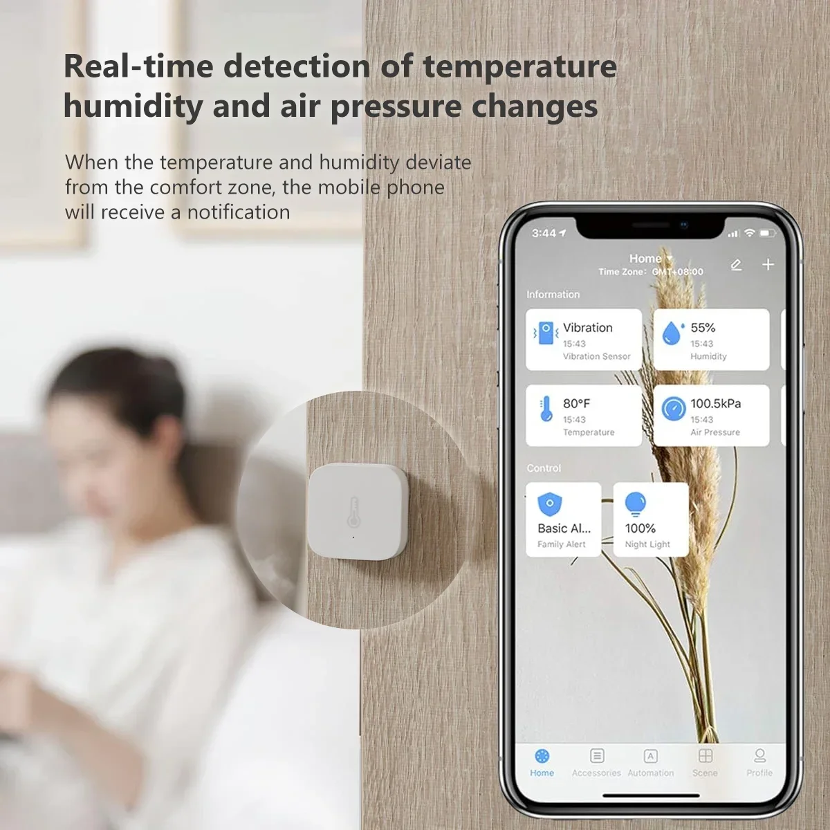 Czujnik temperatury Aqara Zigb – Smart Home Apple recenzja i cena