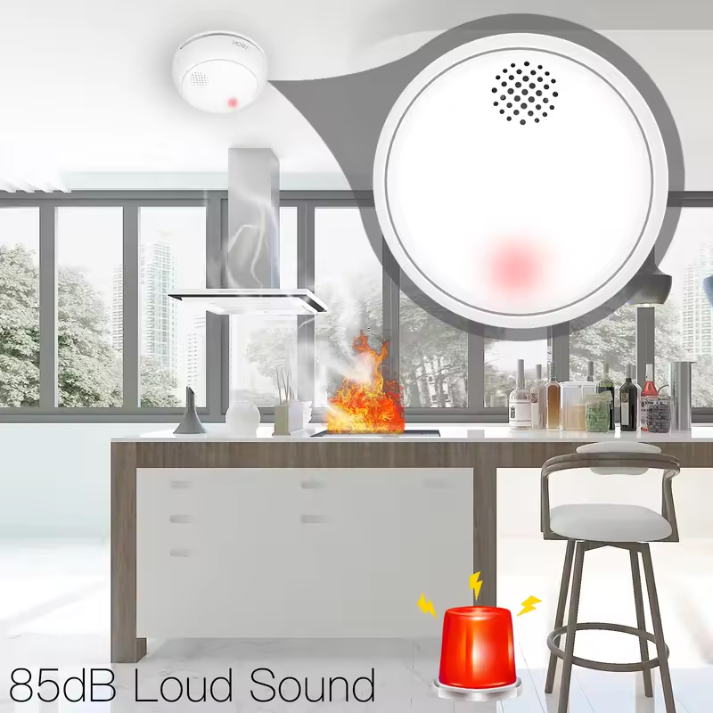 Czujnik dymu MOES ZigBee Smart – Smart Smoke Detector recenzja i cena