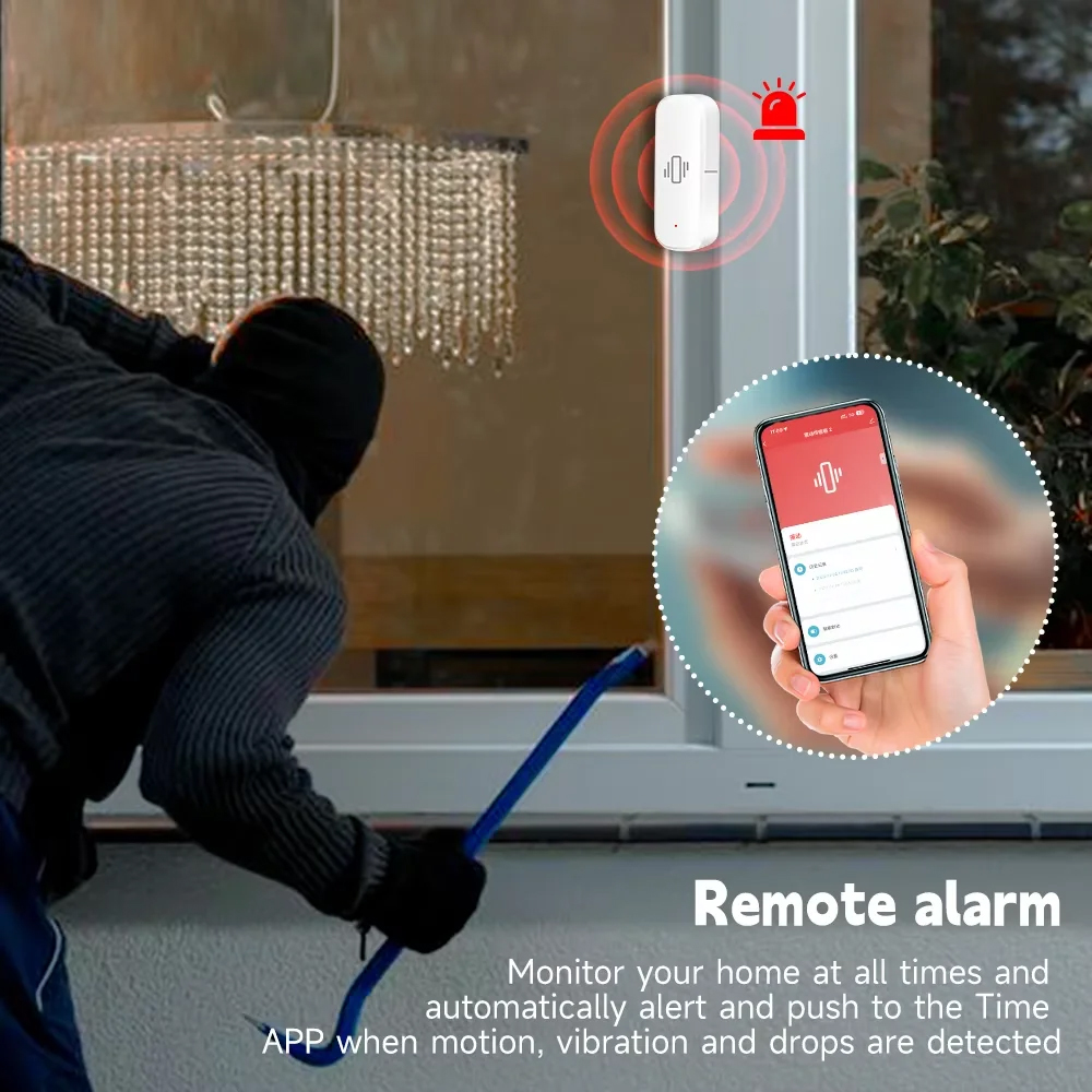 Inteligentny czujnik wibracji  – Smart Home Blog recenzja i cena