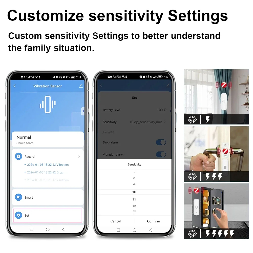 Inteligentny czujnik wibracji  – Smart Home Blog recenzja i cena