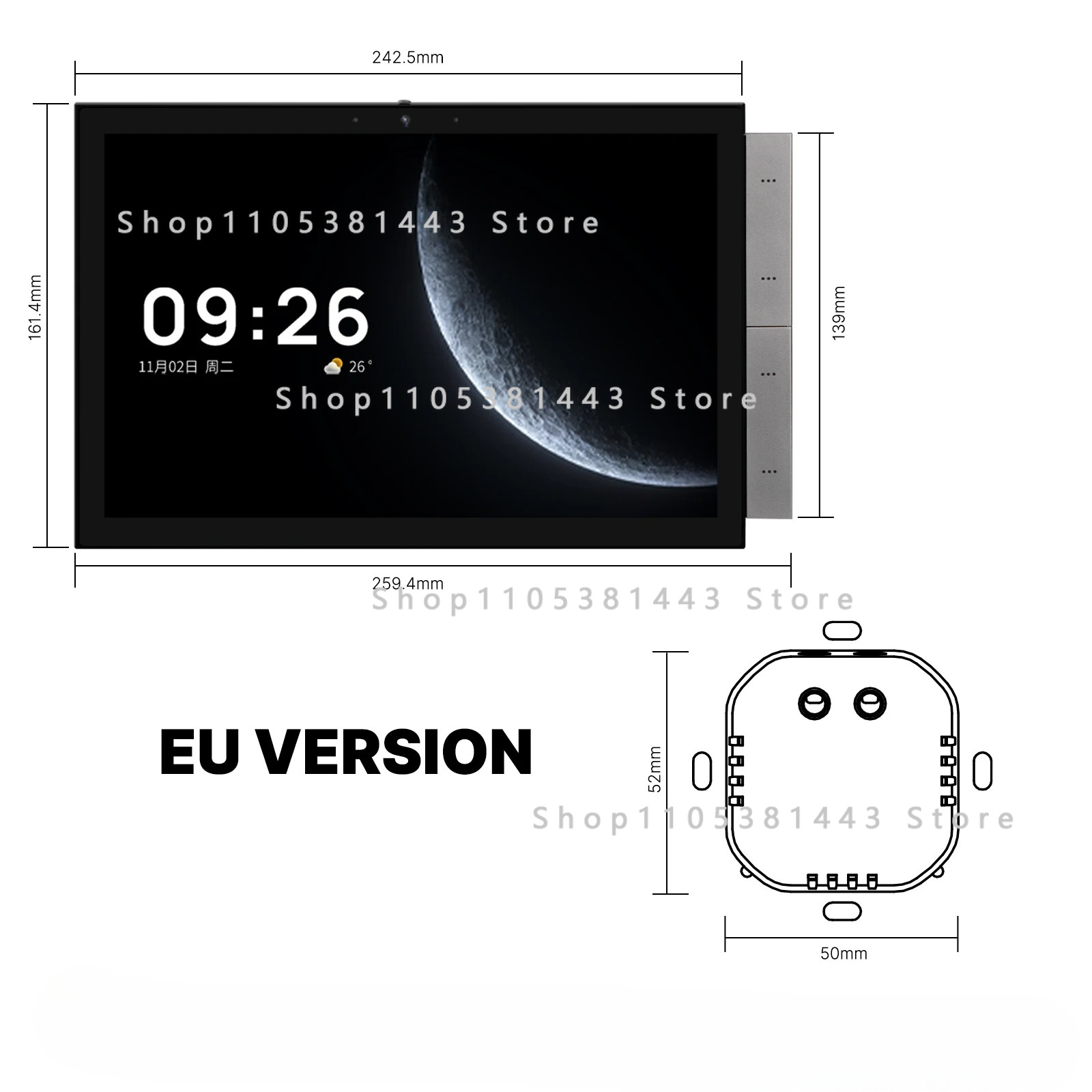 Automatyka domowa 2026 Moes Tu – Smart Home Control Panel recenzja i cena
