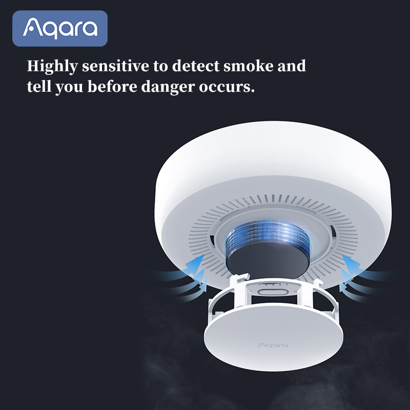 Aqara Inteligentny czujnik dym – Smart Smoke Detector recenzja i cena