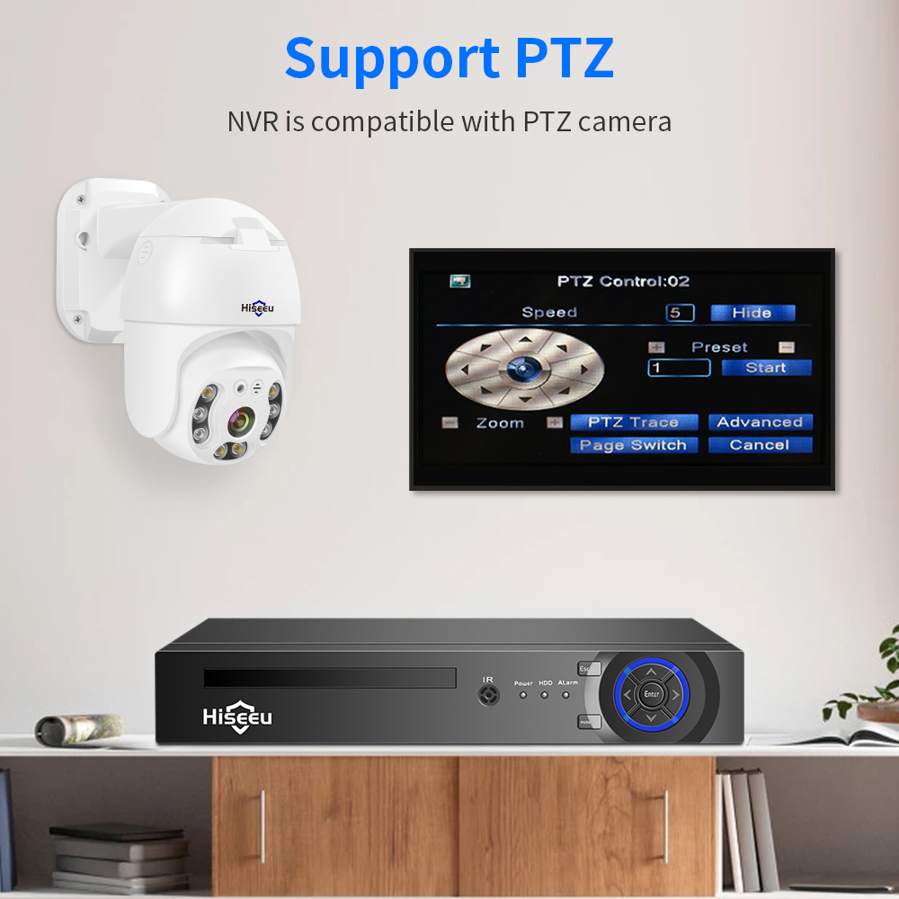 Hiseeu 4CH 10CH 16CH 4K 8MP 5M – Security Ip Camera recenzja i cena