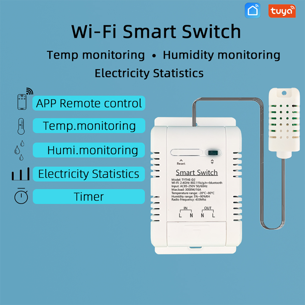 Przełącznik WiFi TH-16 Sterowa – Smart Home Thermostat recenzja i cena