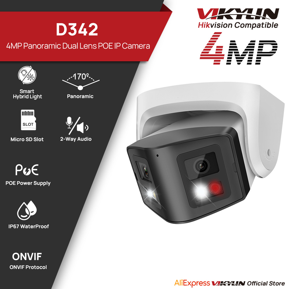 Kamera IP Vikylin 4MP Panorami – Smart Home Hikvision recenzja i cena