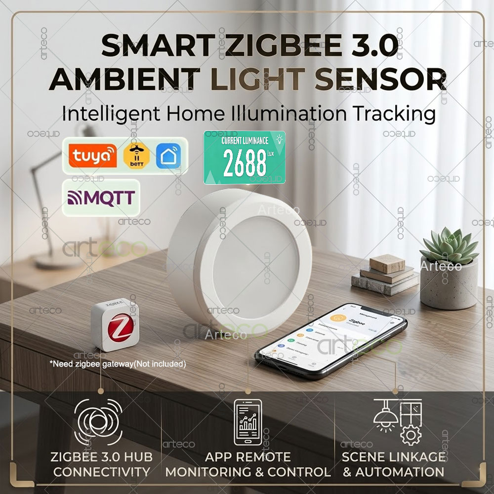 Inteligentny czujnik światła o – Smart Home Zigbee 3.0 recenzja i cena