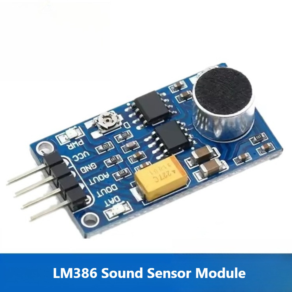 Moduł czujnika dźwięku LM386 D – Smart Home Arduino Project recenzja i cena