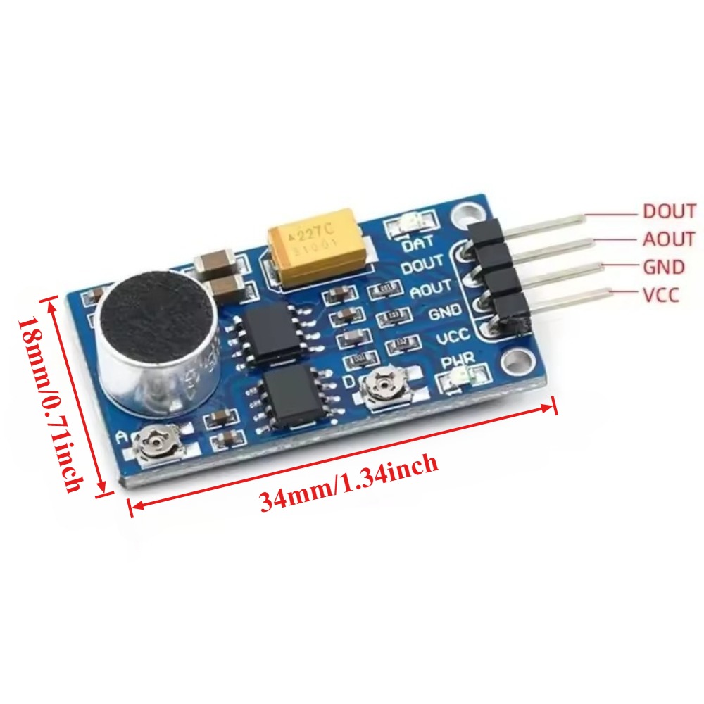 Moduł czujnika dźwięku LM386 D – Smart Home Arduino Project recenzja i cena