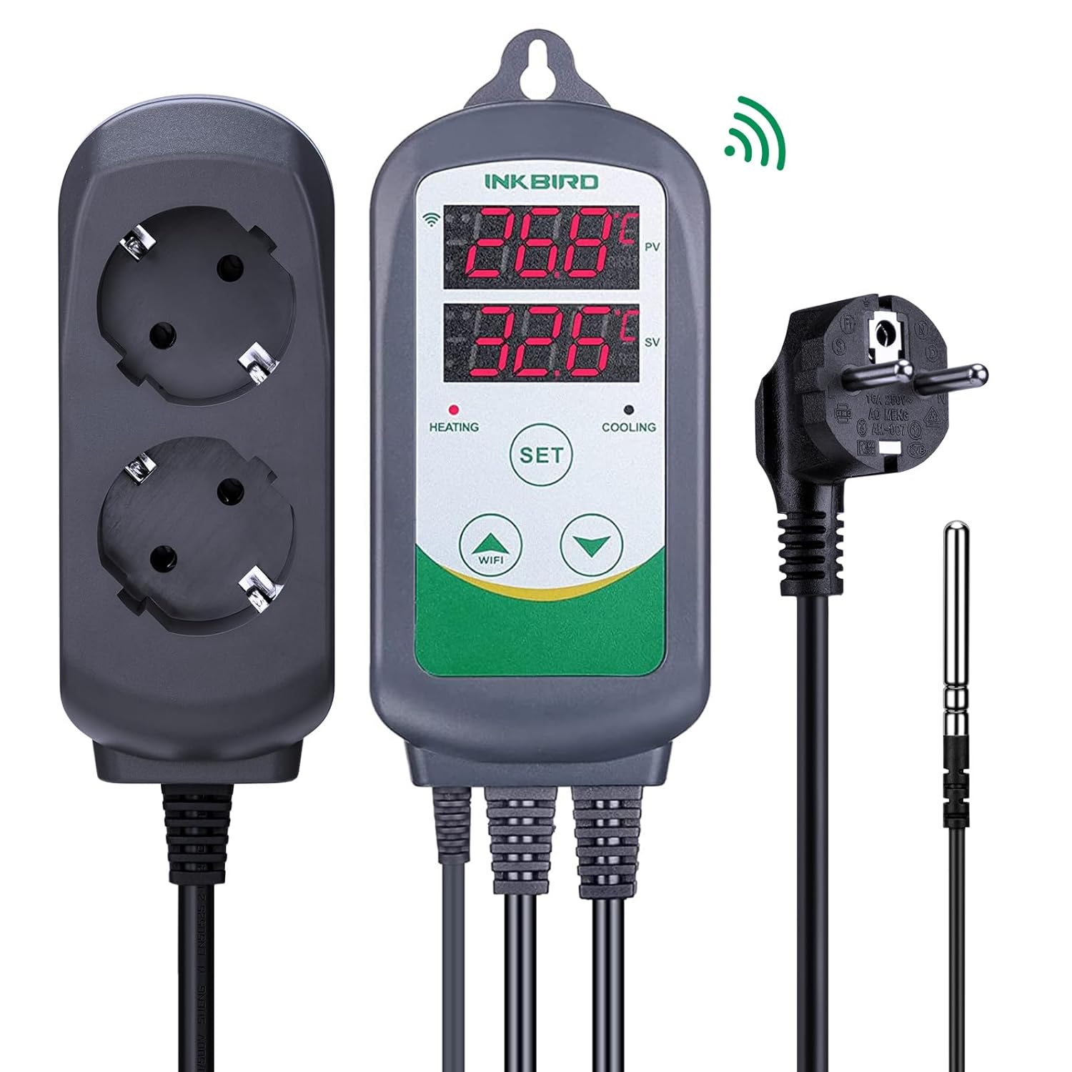 INKBIRD ITC-308-WiFi cyfrowy r – Smart Home Thermostat recenzja i cena