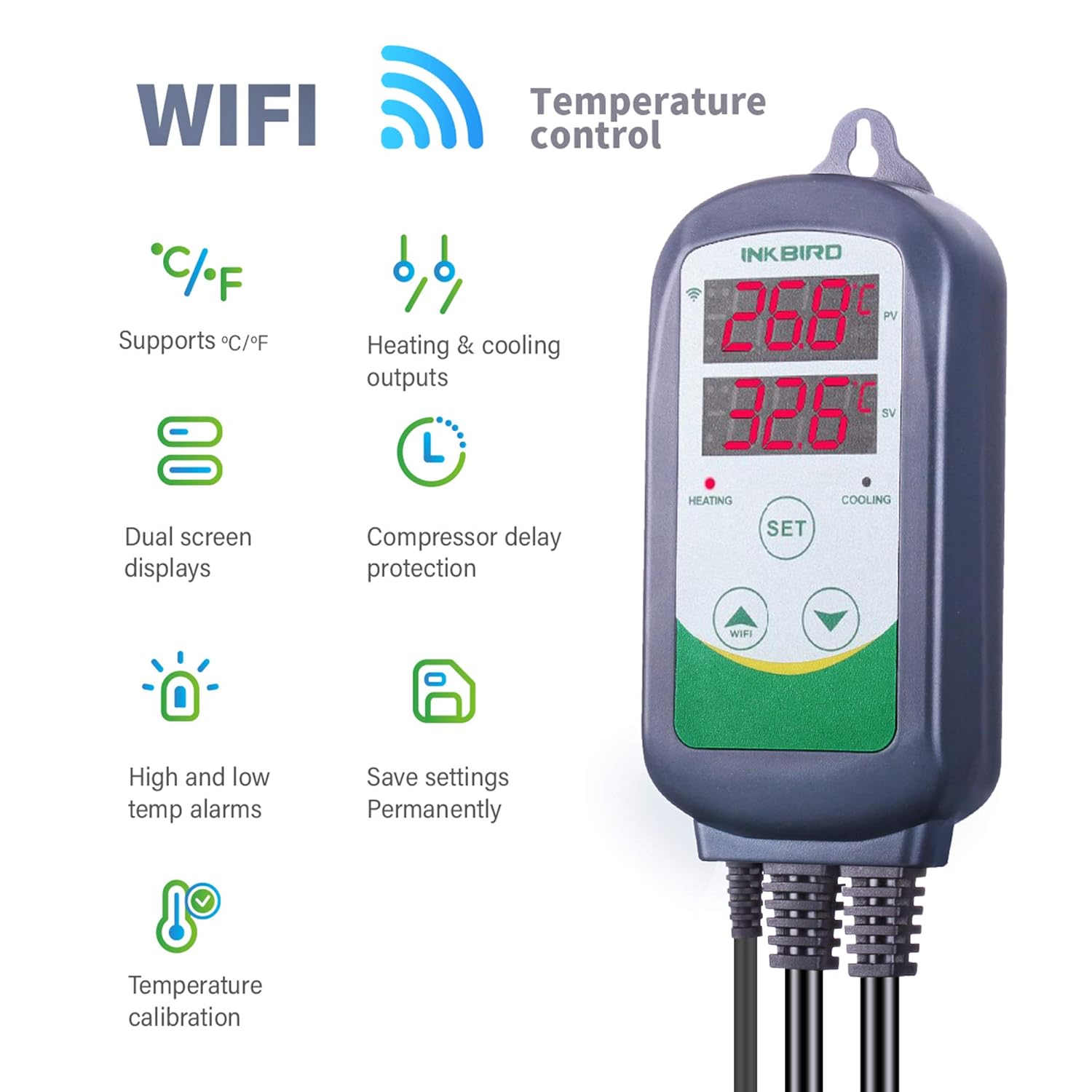 INKBIRD ITC-308-WiFi cyfrowy r – Smart Home Thermostat recenzja i cena