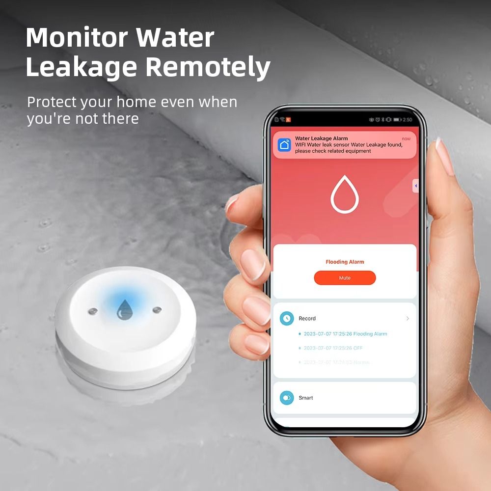 Funkcja alarmu Czujnik wody Zi – Smart Home Zigbee 3.0 recenzja i cena