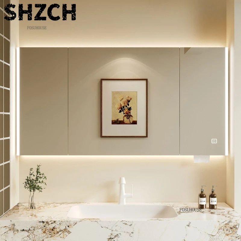 Nowoczesne, pogrubione lustro  – Smart Home Living Room recenzja i cena