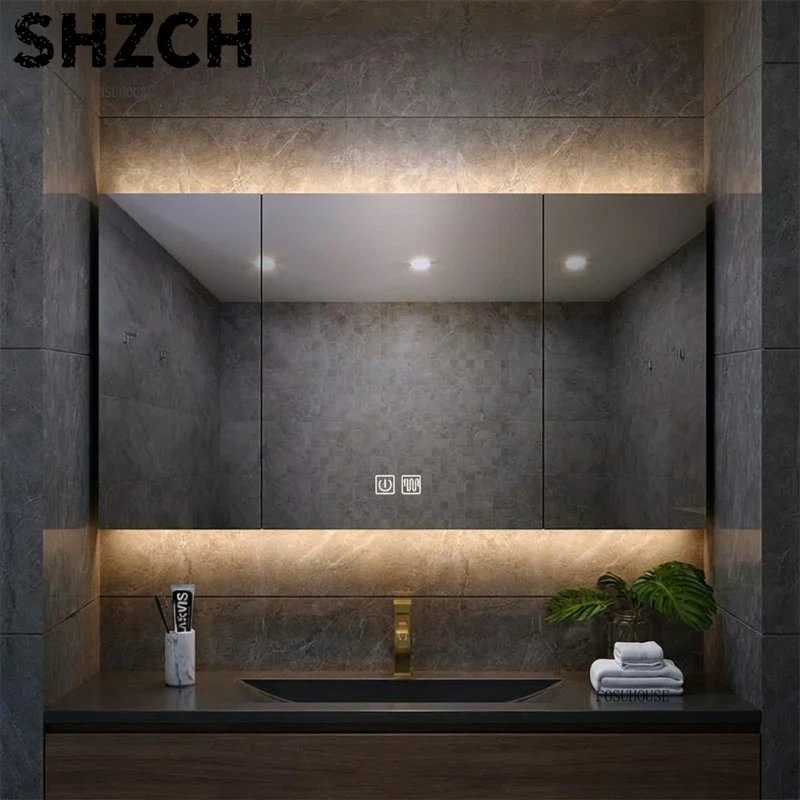 Nowoczesne, pogrubione lustro  – Smart Home Living Room recenzja i cena