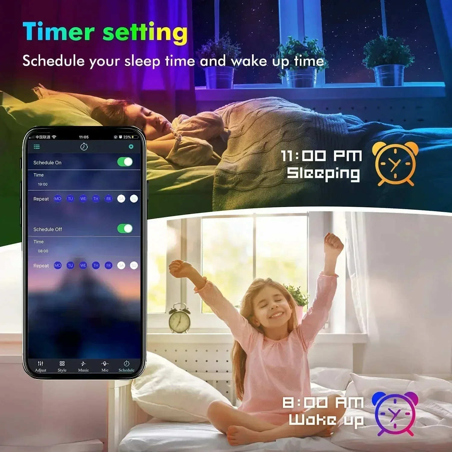 Inteligentna taśma LED RGB do  – Smart Night Light recenzja i cena