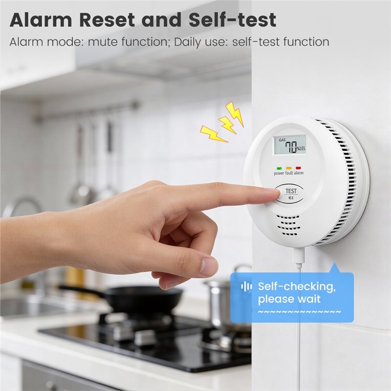 Czujnik wycieku gazu Tuya Smar – Smart Home Kitchen recenzja i cena