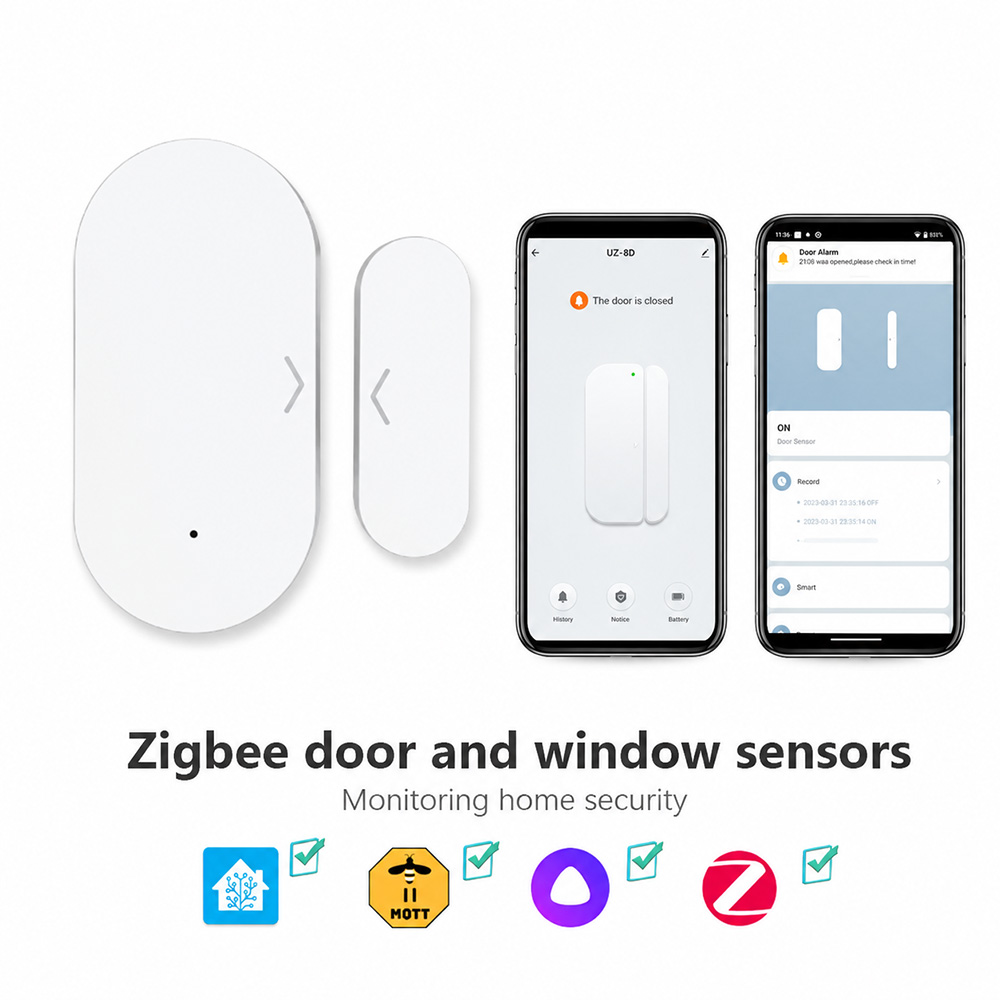 Czujnik otwarcia drzwi/okien Z – Smart Home Zigbee 3.0 recenzja i cena