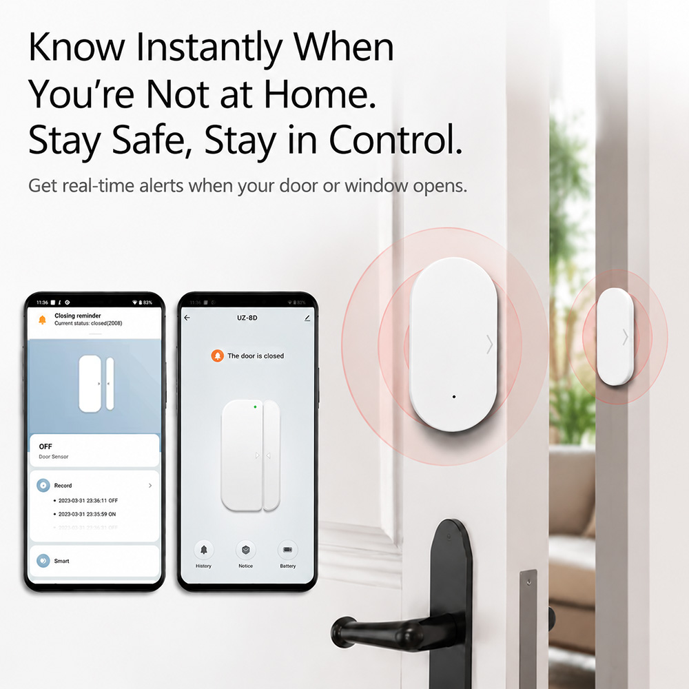 Czujnik otwarcia drzwi/okien Z – Smart Home Zigbee 3.0 recenzja i cena