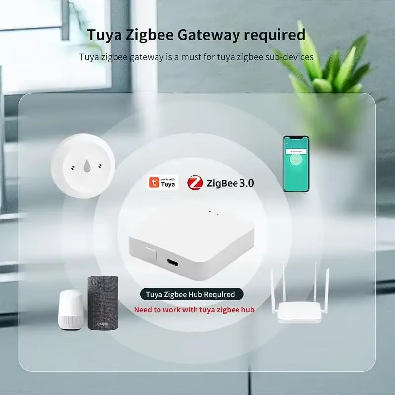 Czujnik wycieku wody Tuya ZigB – Smart Home Zigbee 3.0 recenzja i cena