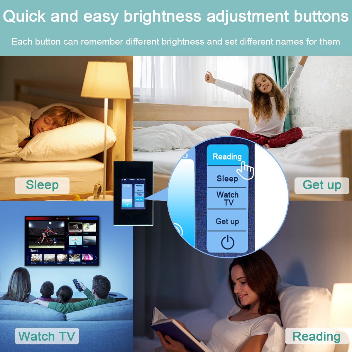 Przełącznik Lanbon 8 Homekit 5 – Smart Home Control Panel recenzja i cena