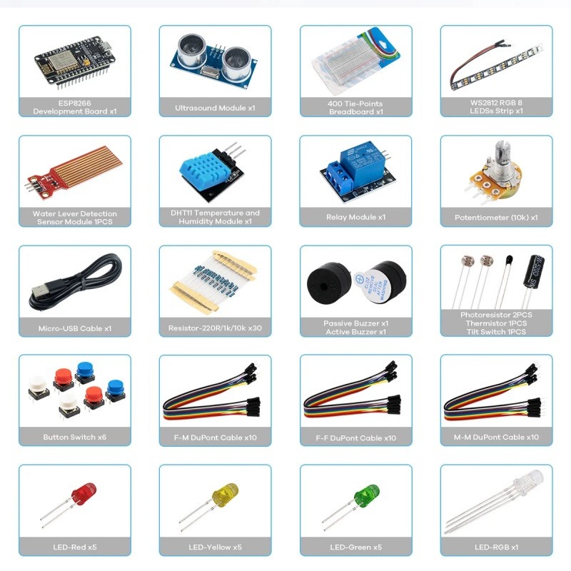 Zestaw startowy IoT z modułem  – Smart Home Arduino Project recenzja i cena