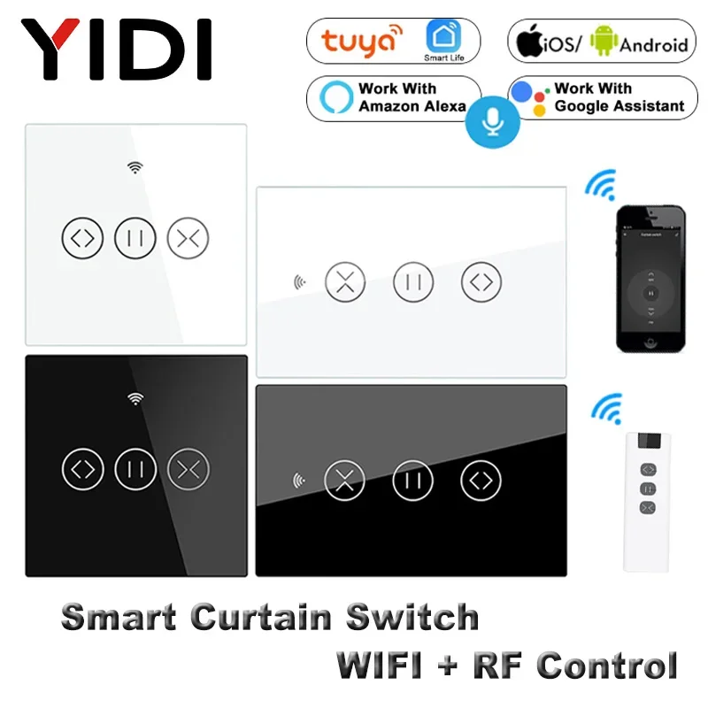 Wifi RF433 dotykowy inteligent – Smart Home Living Room recenzja i cena