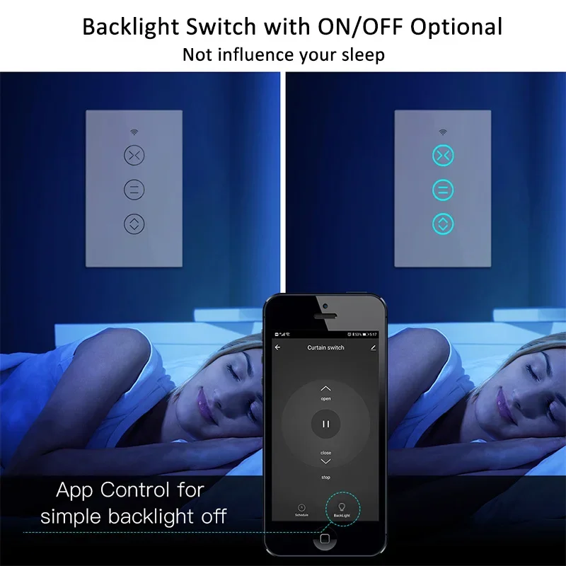 Wifi RF433 dotykowy inteligent – Smart Home Living Room recenzja i cena